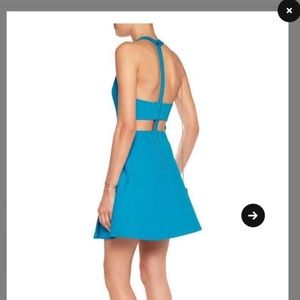 Alice+Olivia Christie Cut-Out Dress